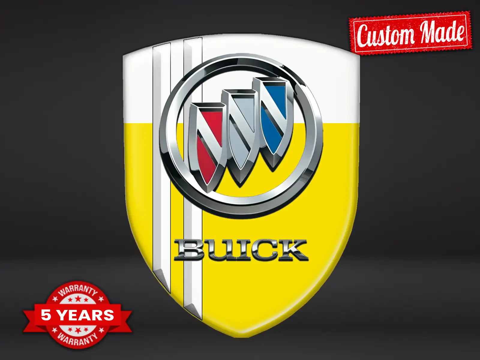 Buick Adesivi e Decalcomanie Auto Stile Premium Regolabili